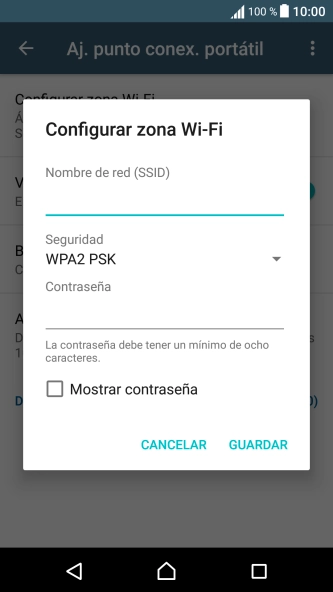 Pulsa en el campo bajo 