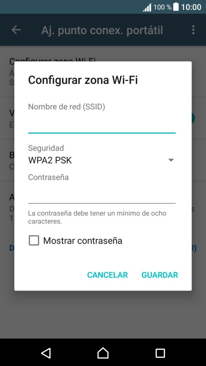 Pulsa en el campo bajo 