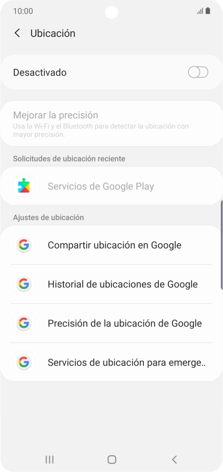 Pulsa el indicador para activar o desactivar la función. Pulsa el indicador para activar o desactivar la función.