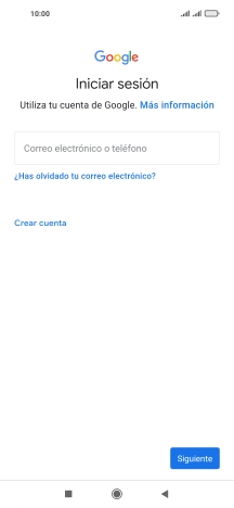 Si no tienes una cuenta de Google, pulsa Crear cuenta y sigue las indicaciones de la pantalla para ver cómo crear una cuenta nueva. Si no tienes una cuenta de Google, pulsa Crear cuenta y sigue las indicaciones de la pantalla para ver cómo crear una cuenta nueva.