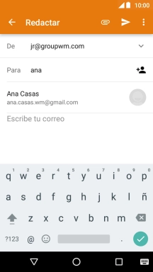 Pulsa el contacto deseado. Pulsa el contacto deseado.