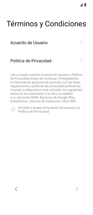 Pulsa en el campo para aceptar los términos y condiciones. Pulsa en el campo para aceptar los términos y condiciones.
