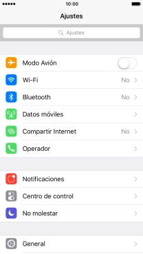Pulsa Datos móviles. Pulsa Datos móviles.