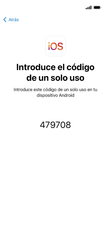 Seguir las indicaciones de la pantalla y de la app Seguir las indicaciones de la pantalla y de la app