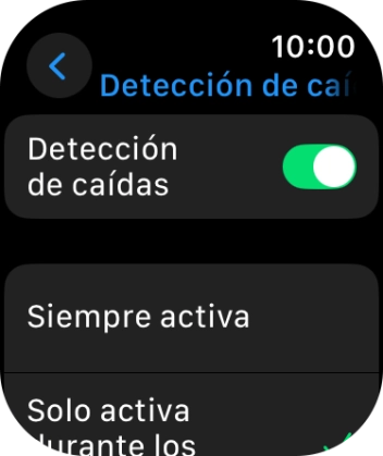 Pulsa el indicador junto a 