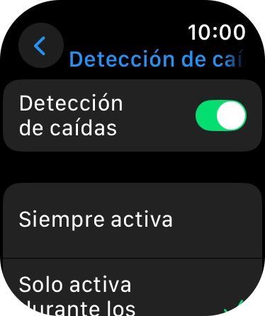 Pulsa el indicador junto a 