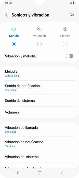 Pulsa Melodía.