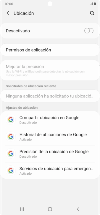 Pulsa el indicador para activar o desactivar la función. Pulsa el indicador para activar o desactivar la función.