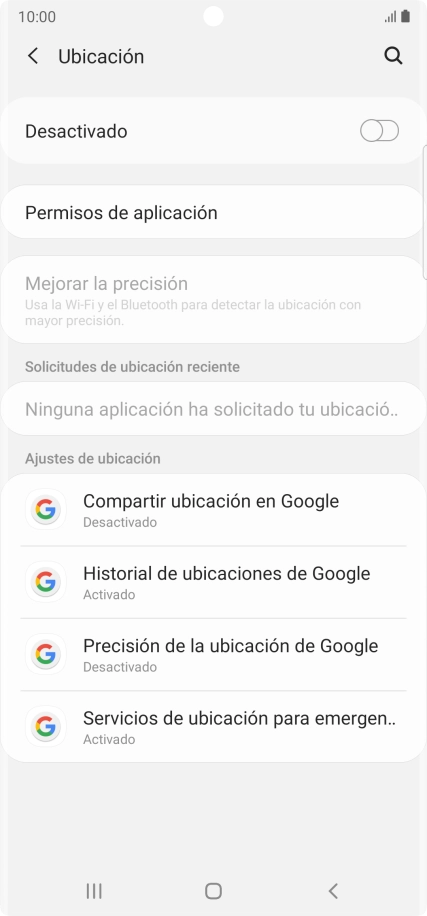 Pulsa el indicador para activar o desactivar la función. Pulsa el indicador para activar o desactivar la función.
