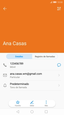 Pulsa el número de teléfono. Pulsa el número de teléfono.