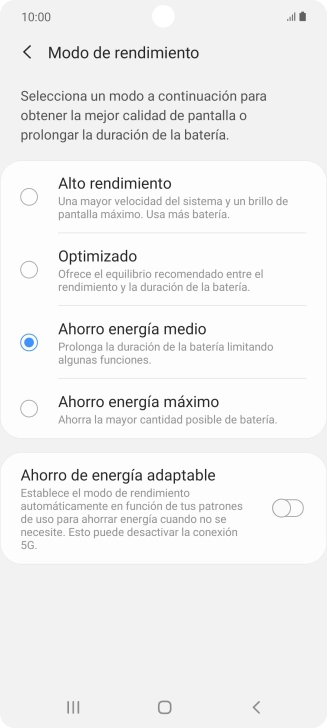 Pulsa la tecla de inicio para terminar y regresar a la pantalla de inicio. Pulsa la tecla de inicio para terminar y regresar a la pantalla de inicio.