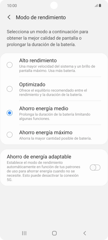 Pulsa la tecla de inicio para terminar y regresar a la pantalla de inicio. Pulsa la tecla de inicio para terminar y regresar a la pantalla de inicio.