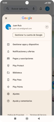 Pulsa Gestionar apps y dispositivo. Pulsa Gestionar apps y dispositivo.