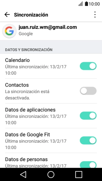 Pulsa el indicador junto a Pulsa el indicador junto a