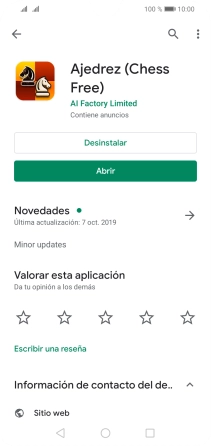 Pulsa Desinstalar. Pulsa Desinstalar.