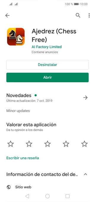 Pulsa Desinstalar. Pulsa Desinstalar.