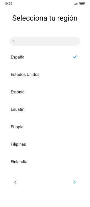 Pulsa el país o el área deseados. Pulsa el país o el área deseados.