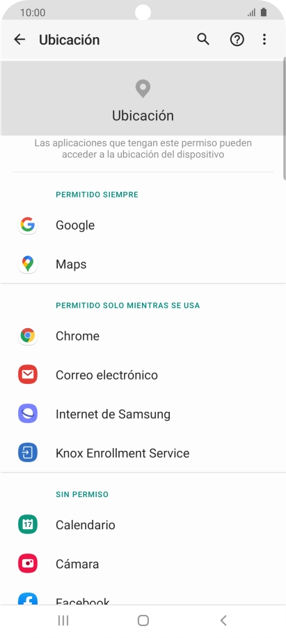 Pulsa la app deseada. Pulsa la app deseada.