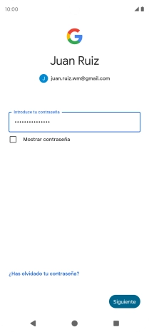Pulsa Siguiente.