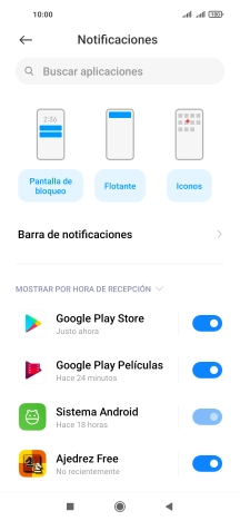 Pulsa la app deseada. Pulsa la app deseada.