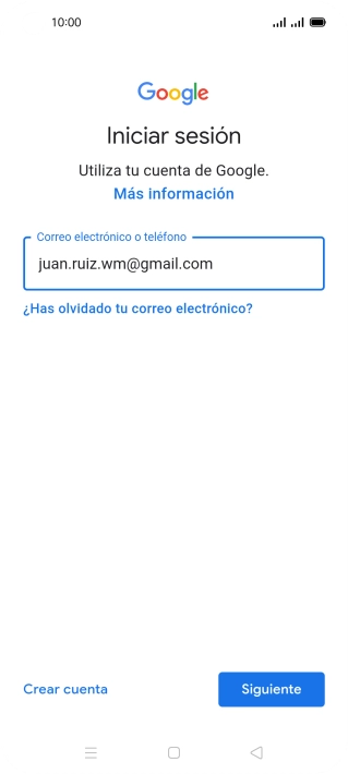 Pulsa Siguiente.