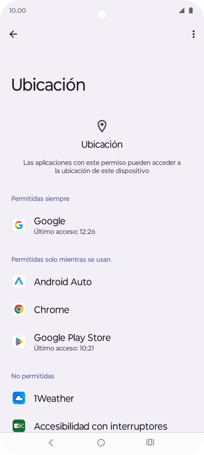 Pulsa la app deseada. Pulsa la app deseada.