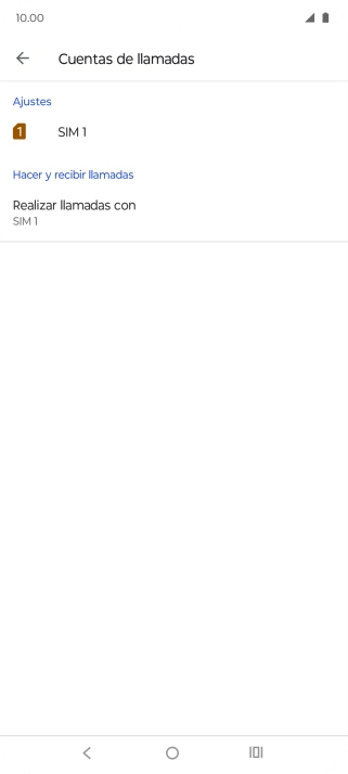 Pulsa el nombre de la tarjeta SIM. Pulsa el nombre de la tarjeta SIM.