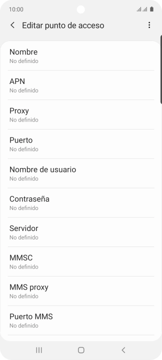 Pulsa Nombre. Pulsa Nombre.