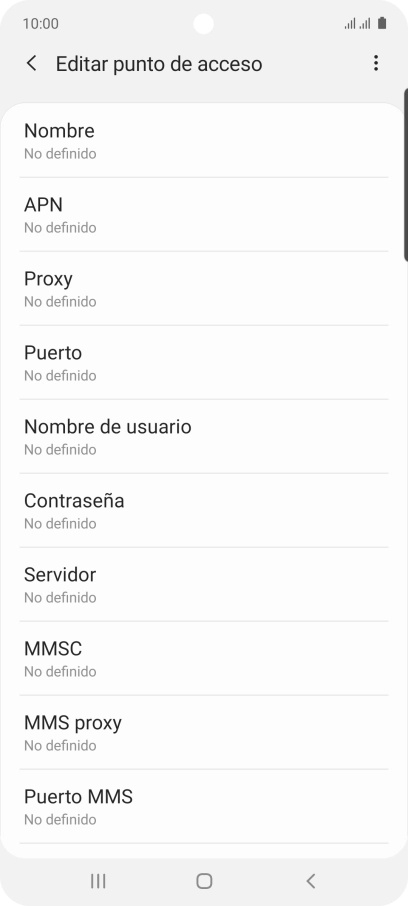 Pulsa Nombre. Pulsa Nombre.
