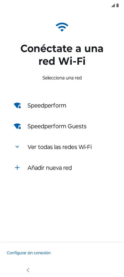 Pulsa la red wifi deseada. Pulsa la red wifi deseada.