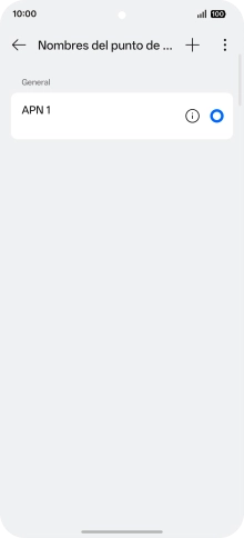 Pulsa el icono de nueva conexión de datos. Pulsa el icono de nueva conexión de datos.