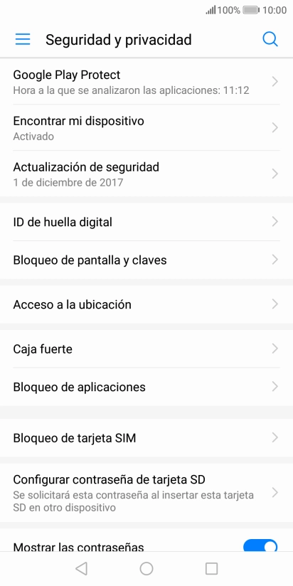 Pulsa Bloqueo de tarjeta SIM. Pulsa Bloqueo de tarjeta SIM.