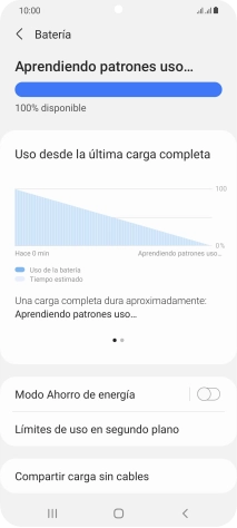 Pulsa Modo Ahorro de energía. Pulsa Modo Ahorro de energía.