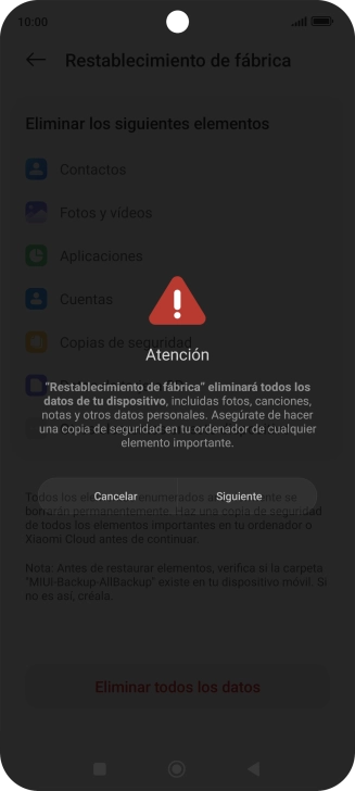 Pulsa Siguiente. Pulsa Siguiente.