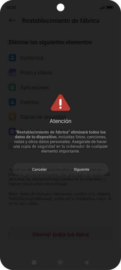 Pulsa Siguiente. Pulsa Siguiente.