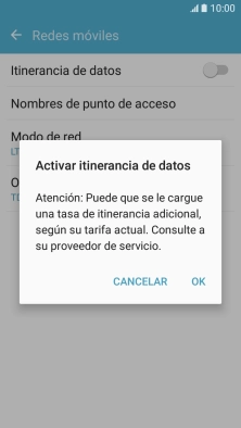 Si activas la función, pulsa OK. Si activas la función, pulsa OK.
