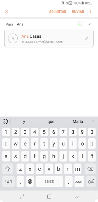 Pulsa el contacto deseado. Pulsa el contacto deseado.
