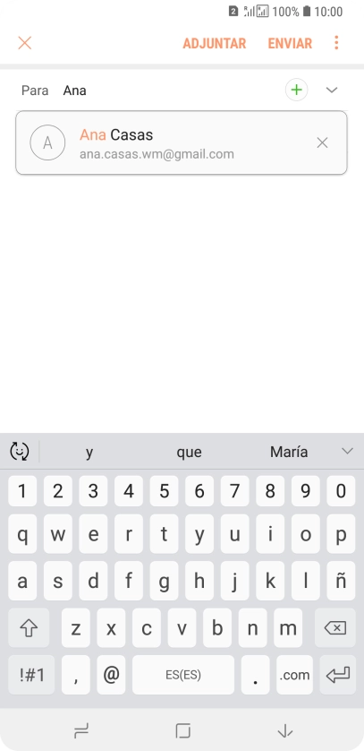 Pulsa el contacto deseado. Pulsa el contacto deseado.
