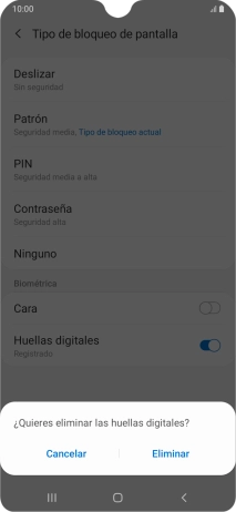 Pulsa Eliminar. Pulsa Eliminar.