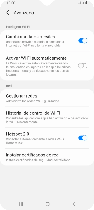 Pulsa el indicador junto a Pulsa el indicador junto a