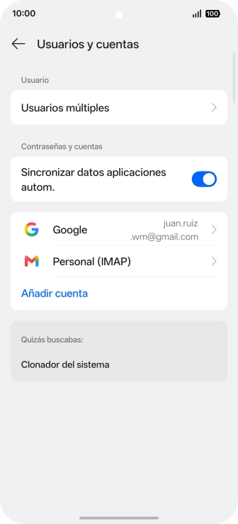 Pulsa el indicador junto a Pulsa el indicador junto a