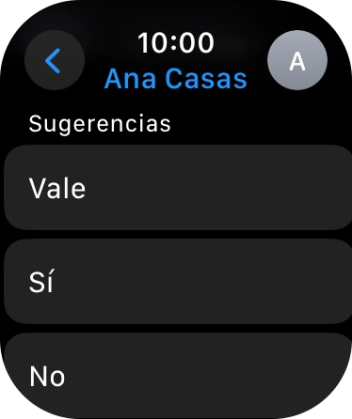 Pulsa la respuesta rápida deseada. Pulsa la respuesta rápida deseada.