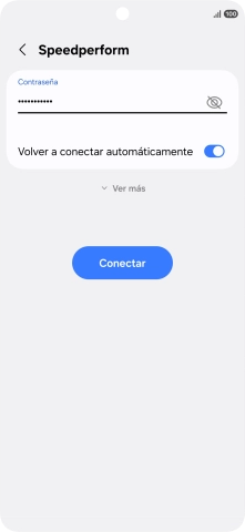 Introduce la contraseña de la red wifi y pulsa Conectar. Introduce la contraseña de la red wifi y pulsa Conectar.
