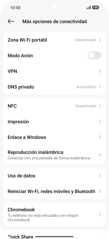 Pulsa Reiniciar Wi-Fi, redes móviles y Bluetooth. Pulsa Reiniciar Wi-Fi, redes móviles y Bluetooth.