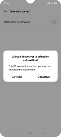 Pulsa Desactivar. Pulsa Desactivar.