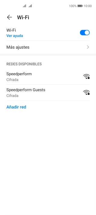 Pulsa la red wifi deseada. Pulsa la red wifi deseada.