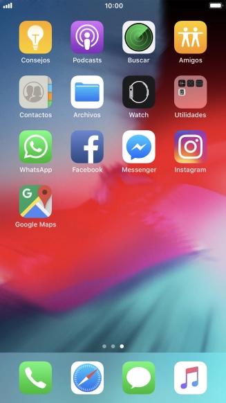 Pulsa con intensidad la app deseada hasta que aparezca un menú emergente en la pantalla. Pulsa con intensidad la app deseada hasta que aparezca un menú emergente en la pantalla.