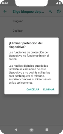 Pulsa ELIMINAR. Pulsa ELIMINAR.