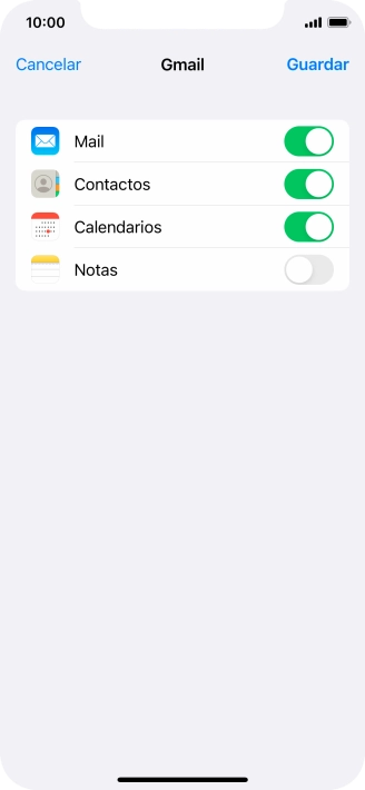 Si aparece en la pantalla esta imagen, tu cuenta de correo electrónico ha sido reconocida y configurada automáticamente. Sigue las indicaciones de la pantalla para introducir más información y terminar la configuración. Si aparece en la pantalla esta imagen, tu cuenta de correo electrónico ha sido reconocida y configurada automáticamente. Sigue las indicaciones de la pantalla para introducir más información y terminar la configuración.
