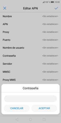 Introduce wap125 y pulsa ACEPTAR.